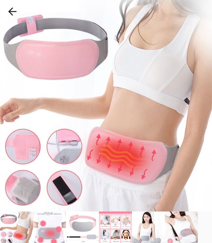 Ceinture Chauffante de Massage pour Douleurs Menstruelles
